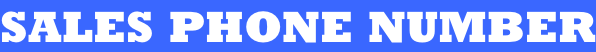 SALES PHONE NUMBER