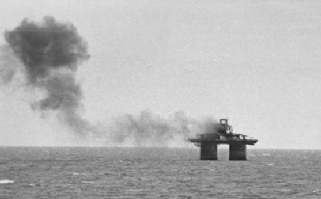 Demolition of Sunk Head Fort 1967