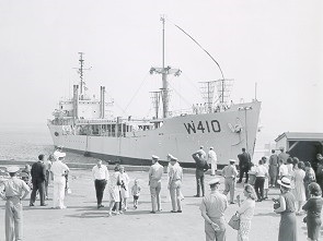 Courier returning to home port  August 1964