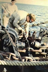 Cutting the anchor chain