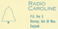 Caroline North address card