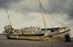 Stranded wreck of the Uilenspiegel