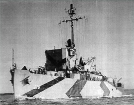 USS Density at sea