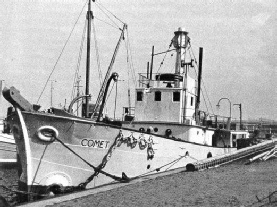 Comet with aerial mast removed