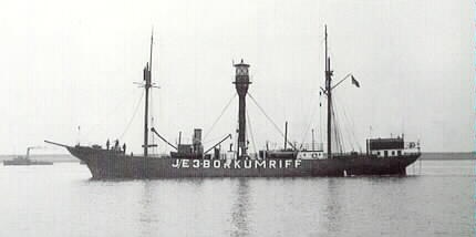Borkum Riff as a lightship