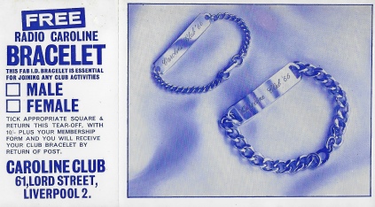 Caroline Bracelet advert