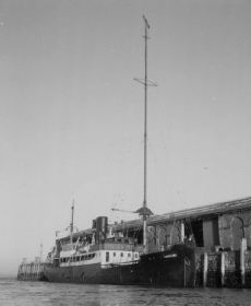 MV Caroline in Greenore