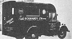 Radio Normandy outside broadcast van